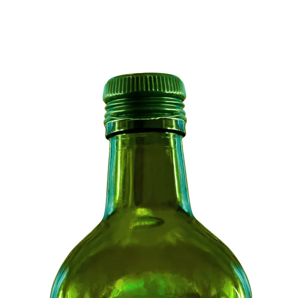 Grüne Flasche — Stockfoto