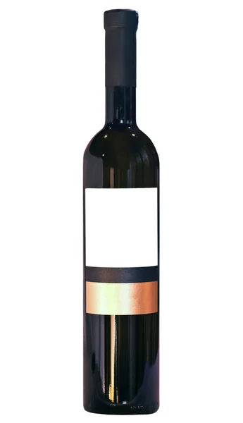 Isolated Wine Bottle — Stock Photo, Image