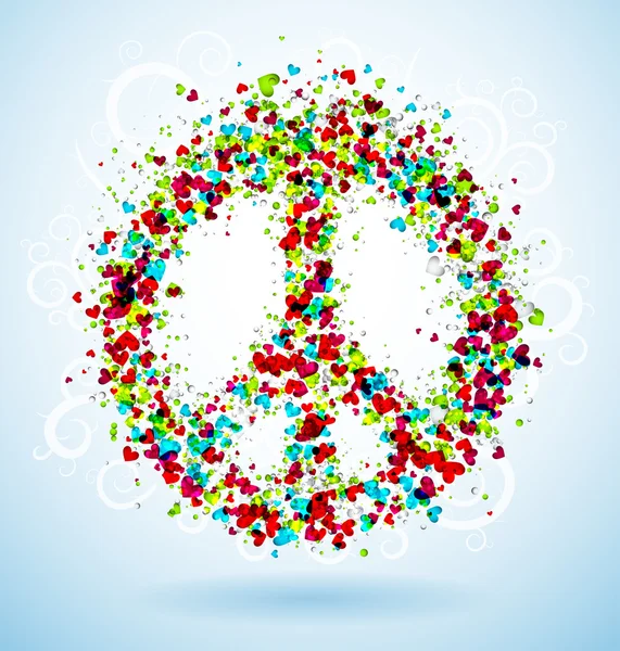 Peace sign — Stock Vector