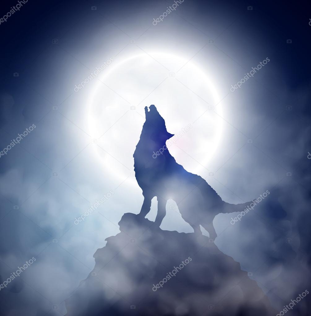 Howling wolf