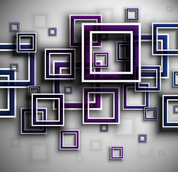 Arrière plan avec carrés — Image vectorielle