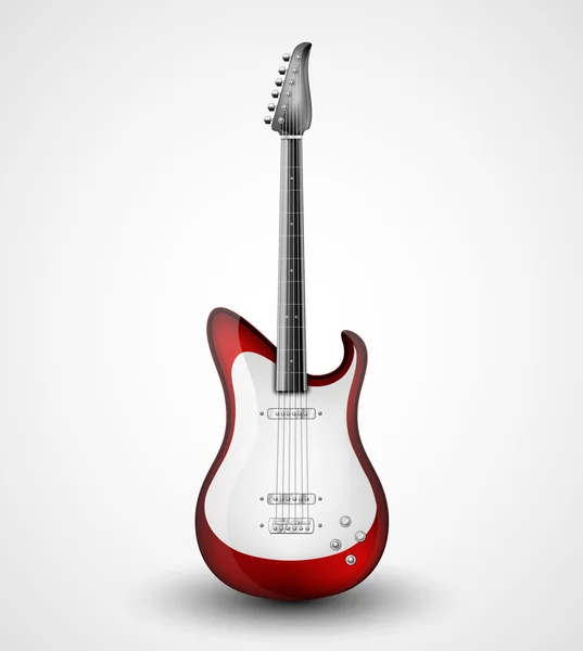 Guitarra eléctrica — Vector de stock