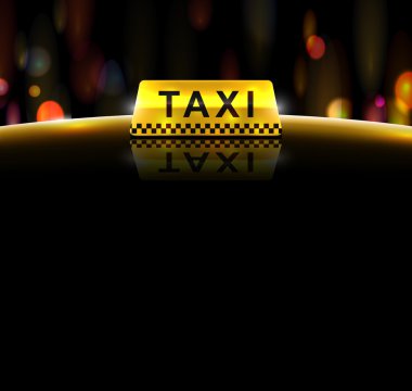 Taxi service clipart