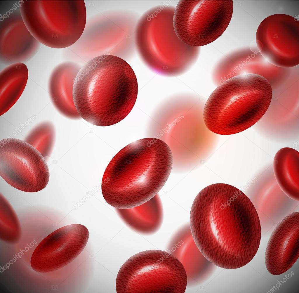 Background with blood cells