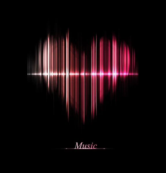 Amour de la musique — Image vectorielle