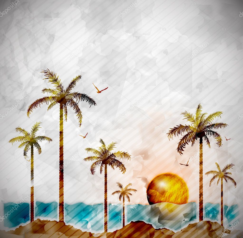 Tropical landscape