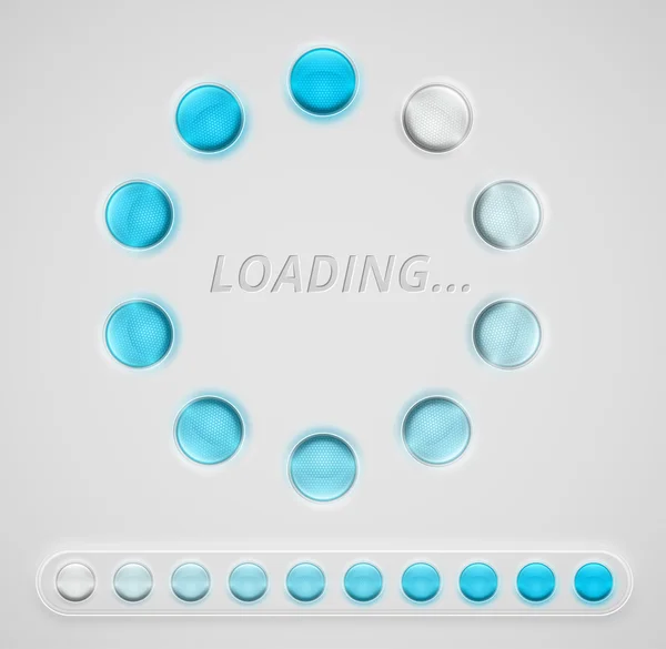 Loading interface — Stock Vector