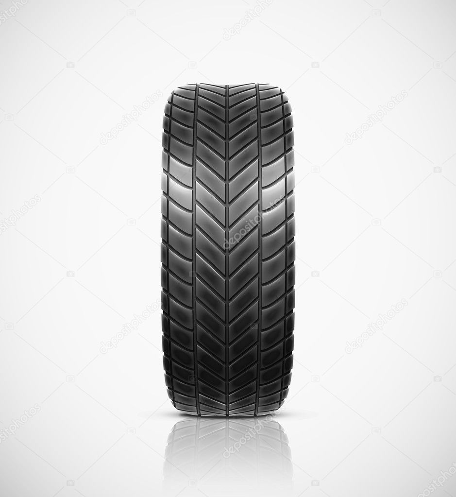 Isolated tire