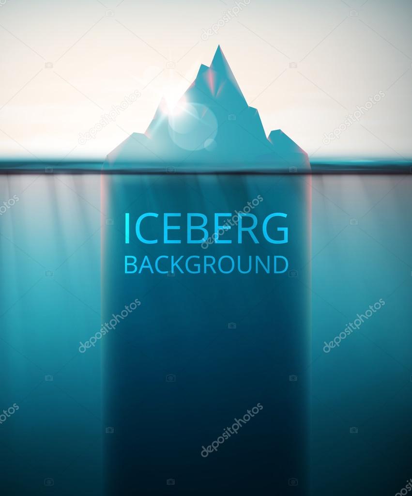 Iceberg background