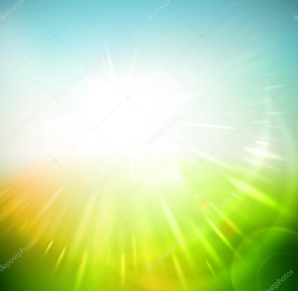 Spring abstract background