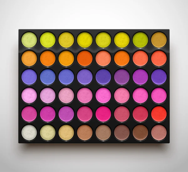 Palette Lidschatten — Stockvektor