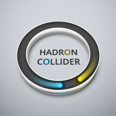 Hadron collider clipart