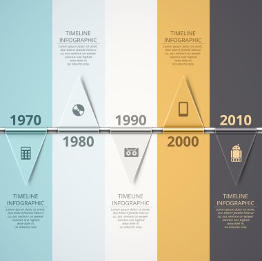 Timeline Infographic clipart