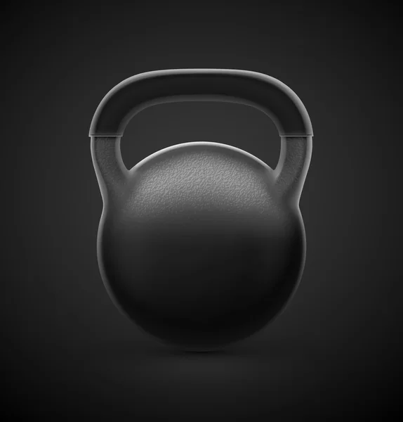 Ciężkie kettlebell — Wektor stockowy