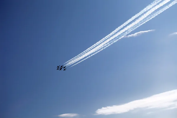 Show aéreo — Fotografia de Stock