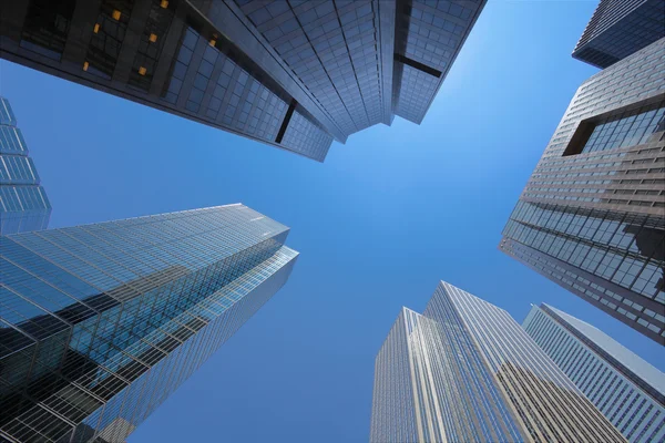 Cielo del centro città — Foto Stock