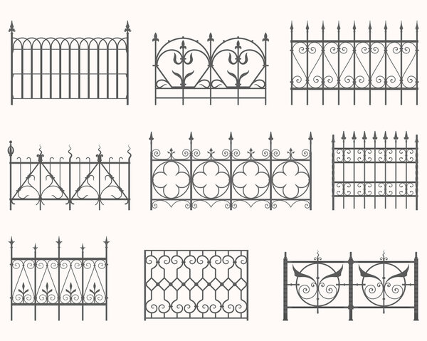 Antique fences - first set