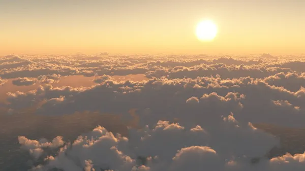 日の出と雲 — ストック写真