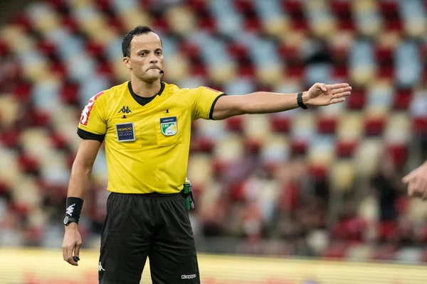 Ріо Бразилія October 2021 Savio Pereira Sampaio Referee Match Flamengo — стокове фото