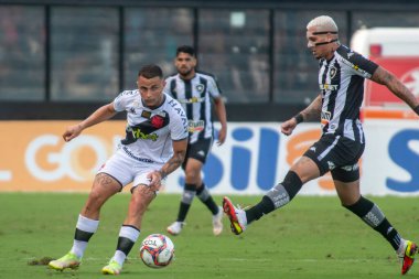 Rio, Brezilya - Kasım 07, 2021: xxxxxxxxx oyuncusu Vasco 0 ile 4 Botafogo arasında Sao Januario Stadyumu 'nda oynanan 34.