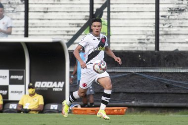 Rio, Brezilya - Kasım 07, 2021: xxxxxxxxx oyuncusu Vasco 0 ile 4 Botafogo arasında Sao Januario Stadyumu 'nda oynanan 34.
