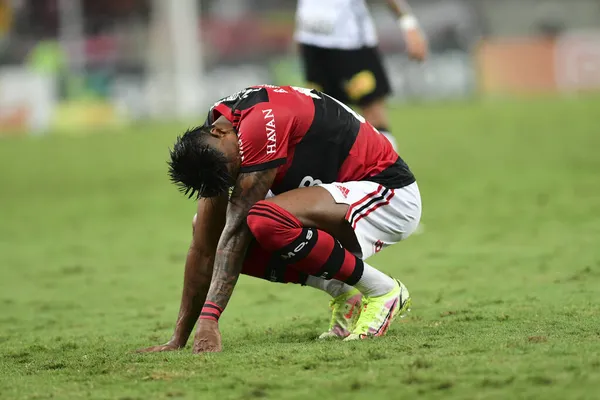 Rio Brasilien November 2021 Bruno Henrique Spieler Spiel Zwischen Flamengo — Stockfoto