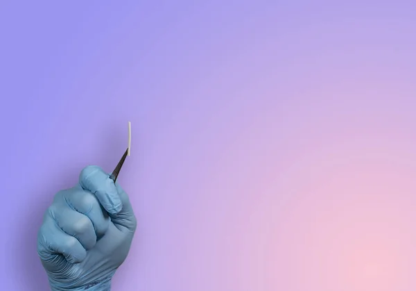 Implante Hormonal Chip Beleza Uma Aplicação Subcutânea — Fotografia de Stock