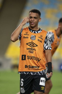 Rio, Brezilya - Aralık 06, 2021: Maracana Stadyumu 'nda düzenlenen Brezilya Şampiyonası' nda (serie A) 31.