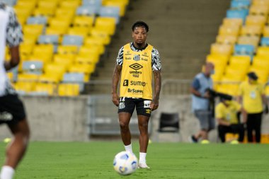 Rio, Brezilya - Aralık 06, 2021: Marinho oyuncusu, Maracana Stadyumu 'nda oynanan Brezilya Şampiyonası' nda (serie A) 31.