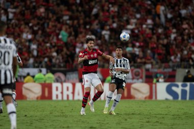 Rio, Brezilya - Aralık 06, 2021: xxxxxxxxxx, Maracana Stadyumu 'nda oynanan karşılaşmada Flamengo 0 - 1 Santos maçında Brezilya Şampiyonası' nın 37. turu (serie A)