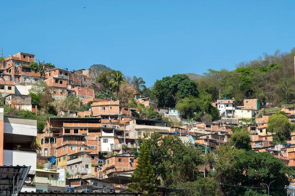 Río Brasil Septiembre 2021 Zona Urbana Con Barrios Marginales Edificios — Foto de Stock