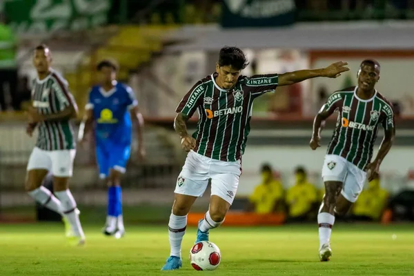 Rio Brasil Fevereiro 2022 Jogador Alemão Cano Jogo Entre Fluminense — Fotografia de Stock