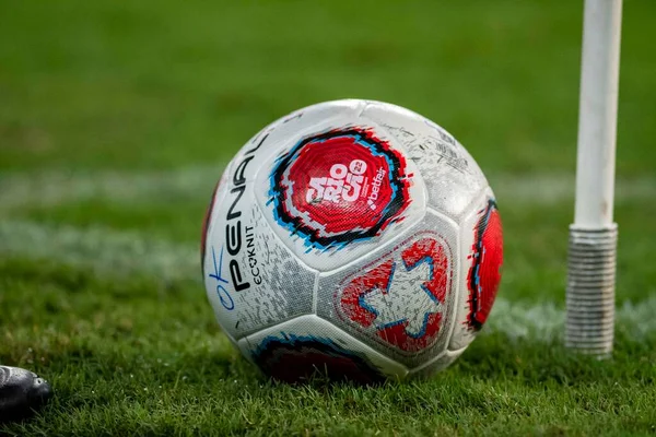 Rio Brasil Fevereiro 2022 Bola Jogo Jogo Entre Fluminense Botafogo — Fotografia de Stock