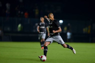 Rio, Brezilya - Şubat 02, 2022: Sao januario Stadyumu 'nda Vasco 3 - 2 Nova Iguacu arasında oynanan maçta Carioca Şampiyonası' nın (Taca Guanabara) üçüncü turu (Taca Guanabara)