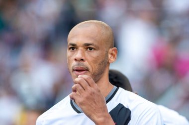 Rio, Brezilya - 26 Şubat 2022: Anderson Conceicao oyuncusu Fluminense 2 - 0 Vasco arasında Nilton Santos Stadyumu 'nda oynanan Carioca Şampiyonası (Taca Guanabara) 9.