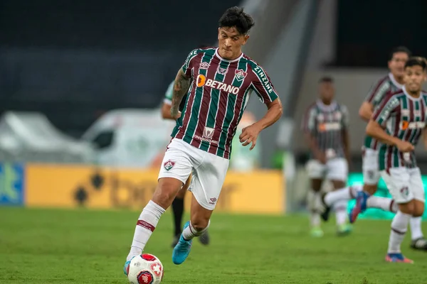 Rio Brasilien Februar 2022 Deutscher Cano Spieler Spiel Fluminense Gegen — Stockfoto