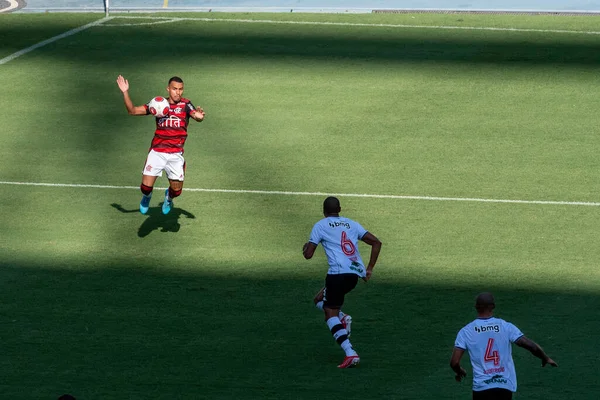 Ріо Бразилія Марш 2022 Joao Gomes Player Match Flamengo Vasco — стокове фото