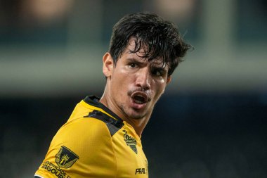 Rio, Brezilya - Mart 07, 2022: Nilton Santos Stadyumu 'nda oynanan Carioca Şampiyonası (Taca Guanabara) 10. raundunda Botafogo 5 - 0 Volta Redonda arasındaki maçta Grasson oyuncusu