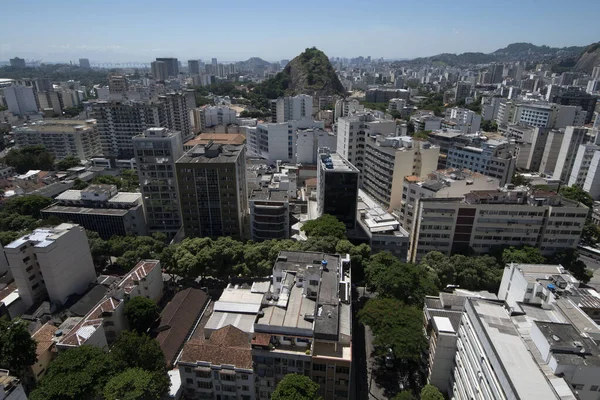 Ріо Бразилія Марш 2022 Вигляд Густонаселеного Міського Району Комерційними Будівлями — стокове фото