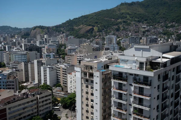 Ріо Бразилія Марш 2022 Вигляд Густонаселеного Міського Району Комерційними Будівлями — стокове фото