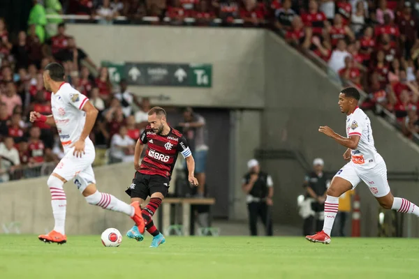 Rio Brazílie Března 2022 Everton Ribeiro Utkání Mezi Bangu Flamengo — Stock fotografie