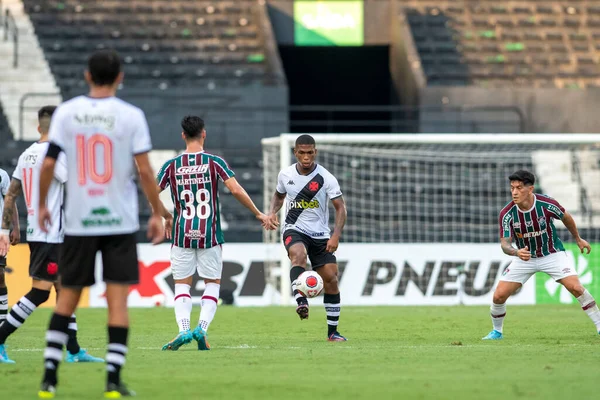 Rio Brasile Febbraio 2022 Giocatore Juninho Nella Partita Tra Fluminense — Foto Stock