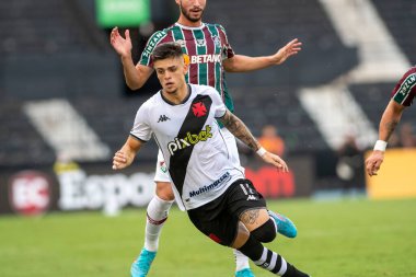 Rio, Brezilya - 26 Şubat 2022: Gabriel PEC Nilton Santos Stadyumu 'nda oynanan karşılaşmada Fluminense 2-0 Vasco maçında Carioca Şampiyonası (Taca Guanabara) 9.