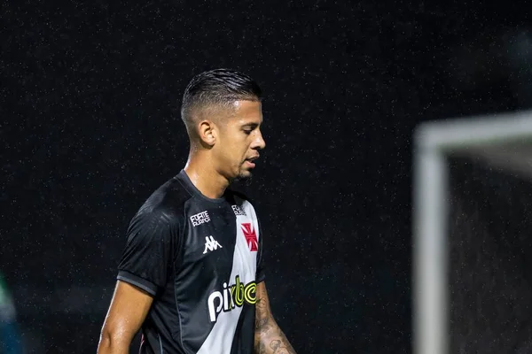 Rio Brasil Fevereiro 2022 Jogador Weverton Jogo Entre Vasco Gama — Fotografia de Stock