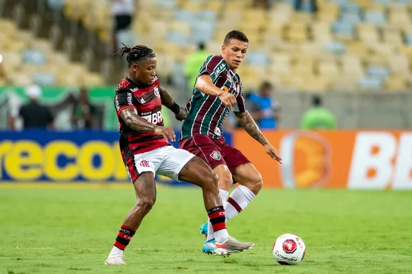 Rio Brasilien März 2022 Lucas Calegari Und Marinho Beim Spiel — Stockfoto