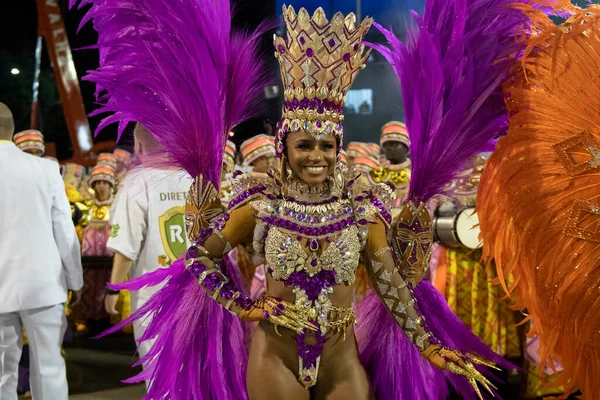 Rio Brasilien April 2022 Academicos Cubango Beim Karneval Von Rio — Stockfoto