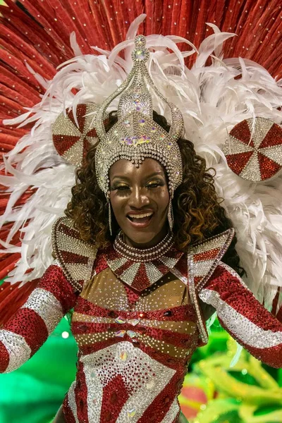 Rio Brasilien April 2022 Unidos Bangu Karneval Von Rio Auf — Stockfoto