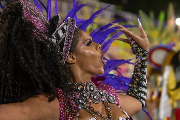 Rio Brasil Abril 2022 Unidos Bangu Carnaval Rio Realizado Marques — Fotografia de Stock