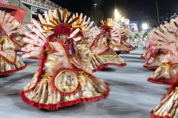 Rio Brésil Avril 2022 Samba School Academicos Vigario Geral Carnaval — Photo