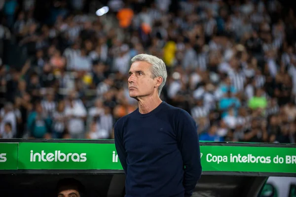 Rio Brasil Mayo 2022 Luis Castro Entrenador Partido Entre Botafogo —  Fotos de Stock